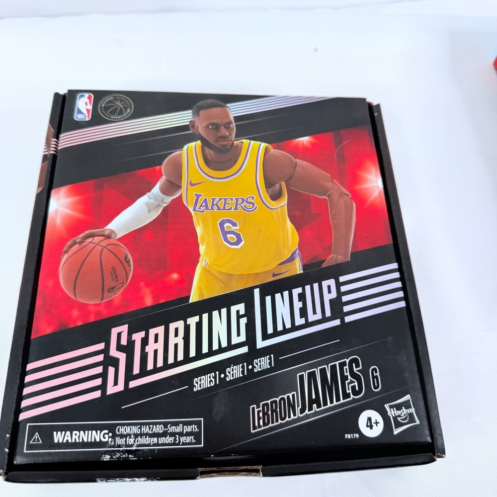 Hasbro Starting Lineup LeBron James Series 1 Lakers Action Figure F8179 NBA
